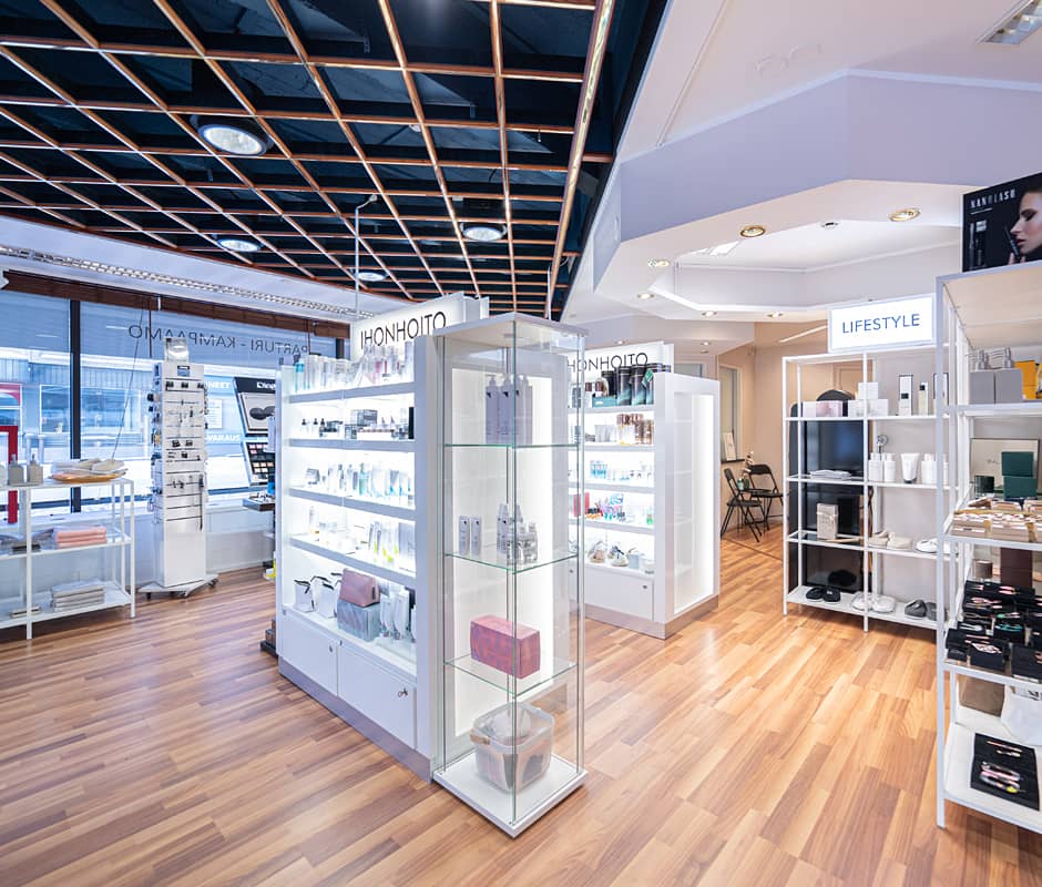 Hair & beauty Spa myymälä