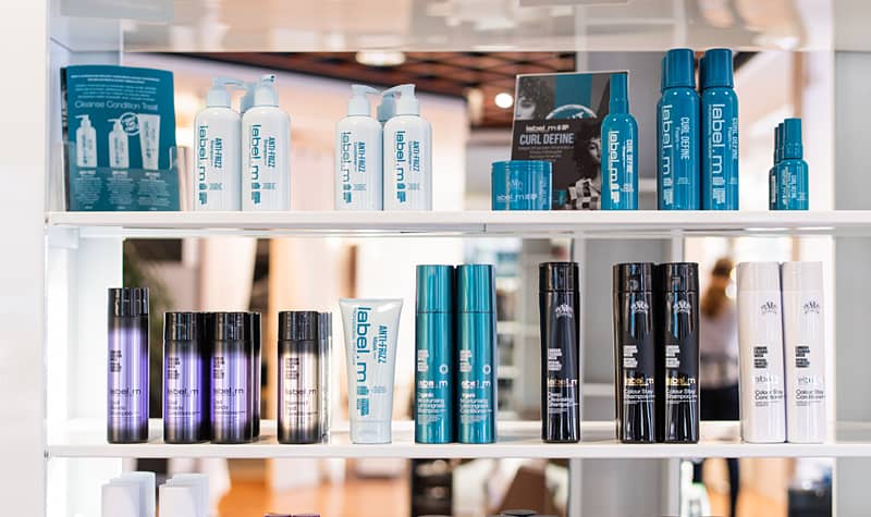 Hair & beauty Spa tuotevalikoima